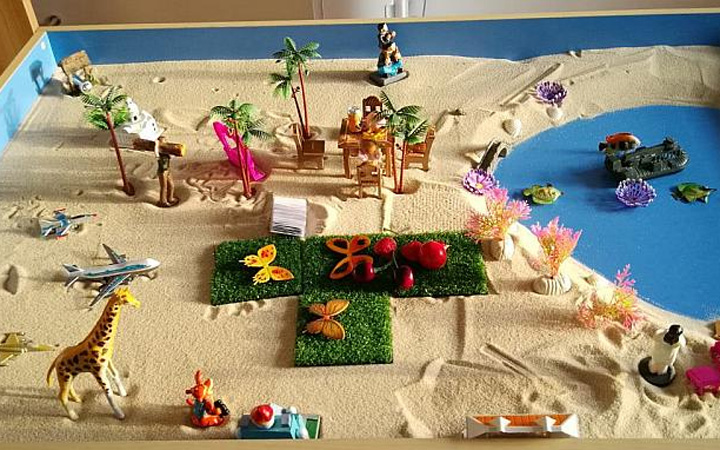 西安附一儿童医院沙盘治疗,走进孩子的“心灵花园”