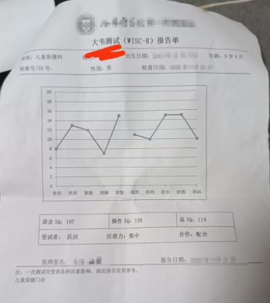 大韦测试揭秘孩子潜能与挑战，西安附一儿童医院助力成长