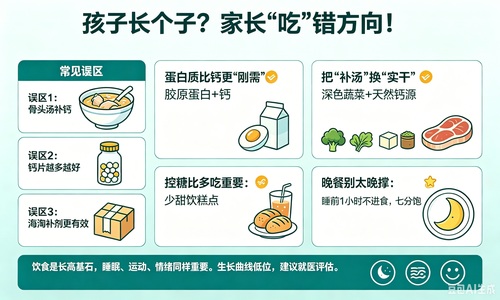 骨头汤、钙片、海淘补剂……孩子长个子？大部分家长都