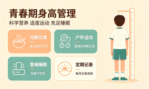 青春期末段身高管理：家长实用指南