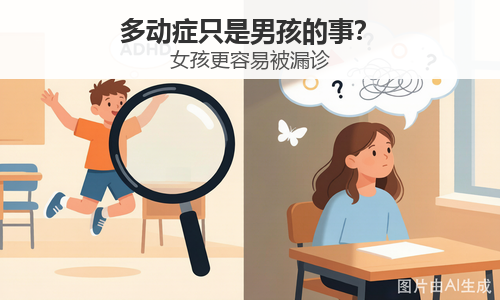 多动症只是男孩的事？女孩更容易被漏诊